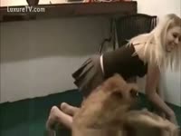 Luxuretv - Teen babe got banged by her dog tube porn